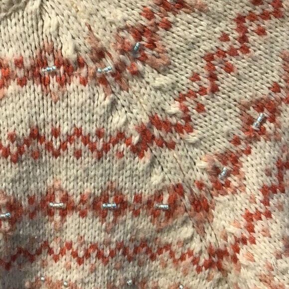 Sweater, unique, stitch, pattern zip up sweater by  Covington Size small  - Picture 3 of 5